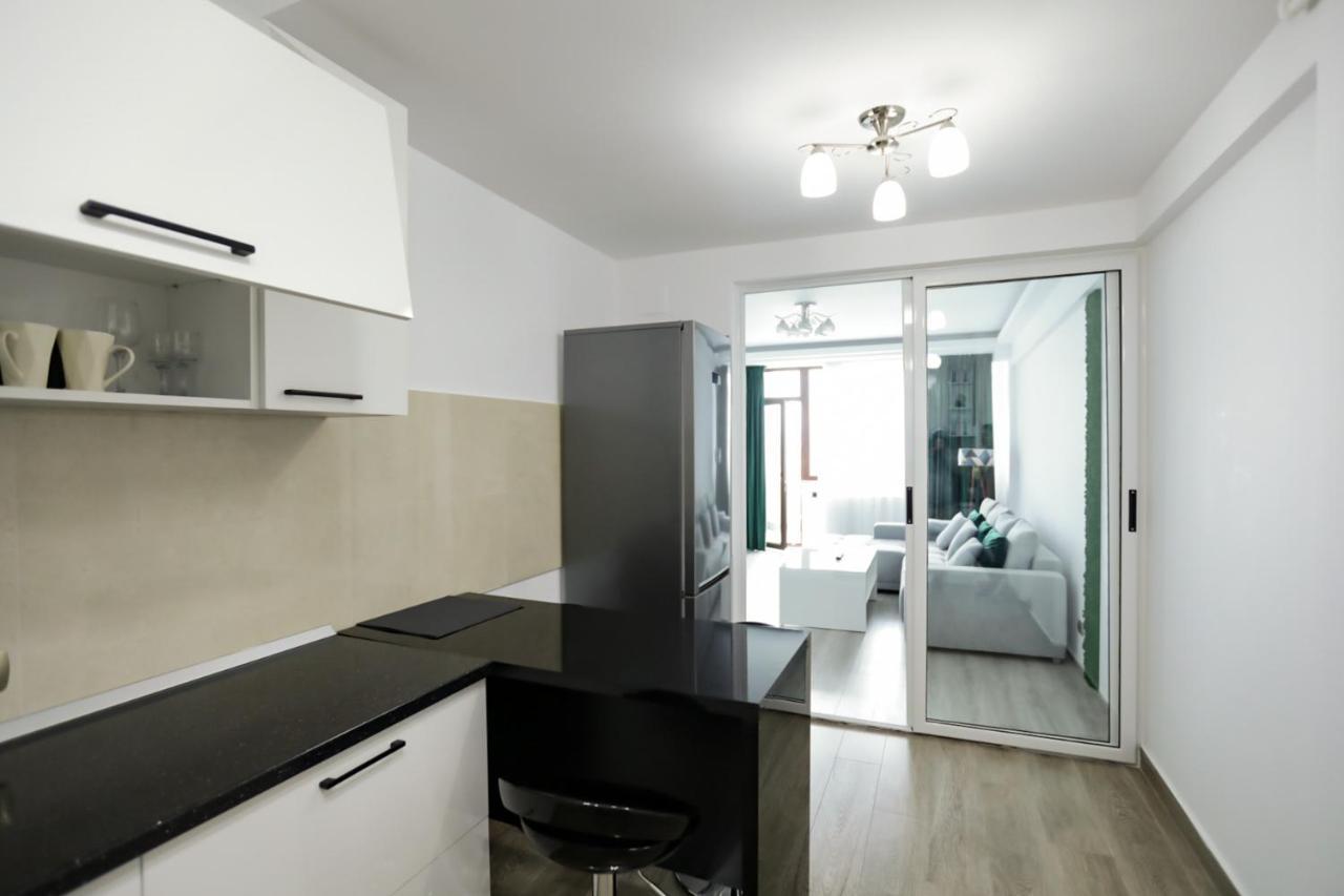 Isaran Apartament With Panoramic City View 布拉索夫 外观 照片